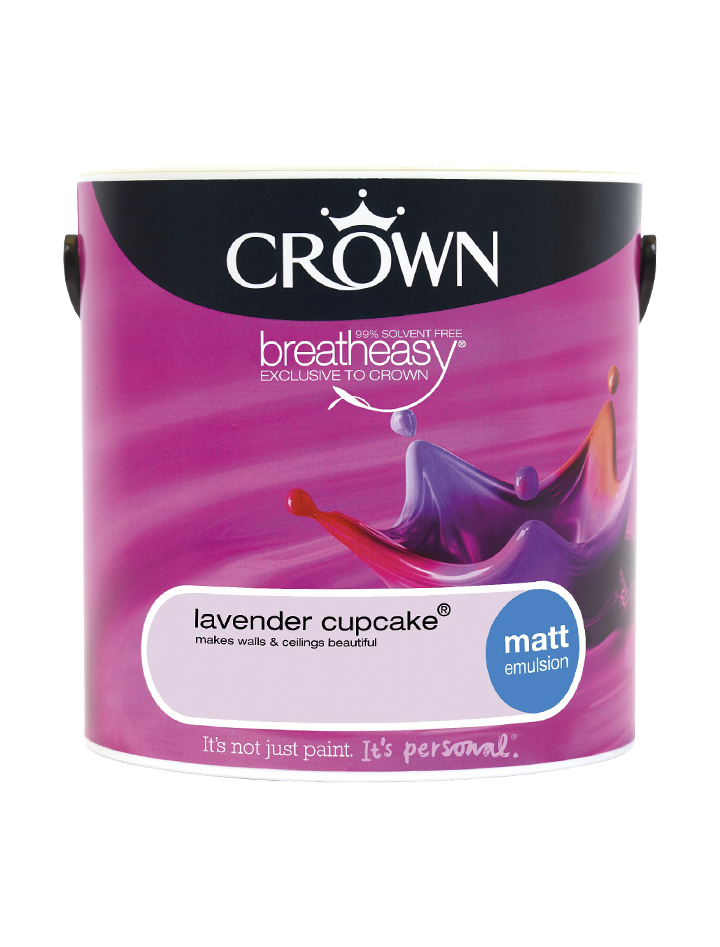 Crown Paints Matt Breatheasy Coloured Emulsion 2.5kg