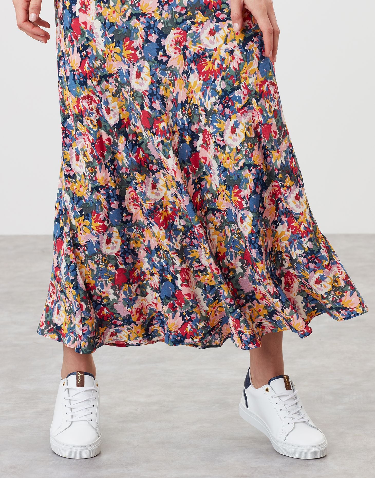 Joules coletta 2025 bias cut skirt