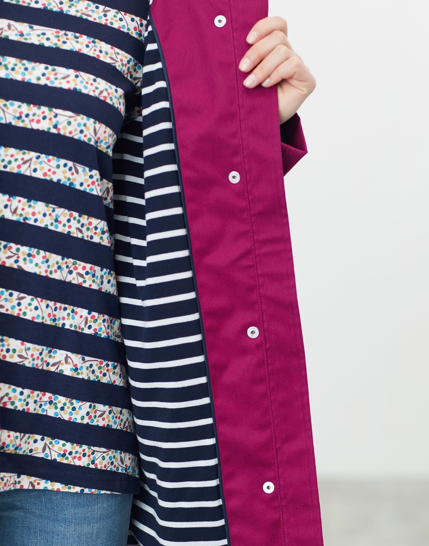 Joules coast waterproof jacket clearance berry