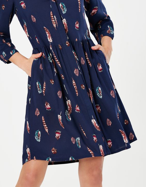 Joules Karis Concealed Placket Shirt Dress