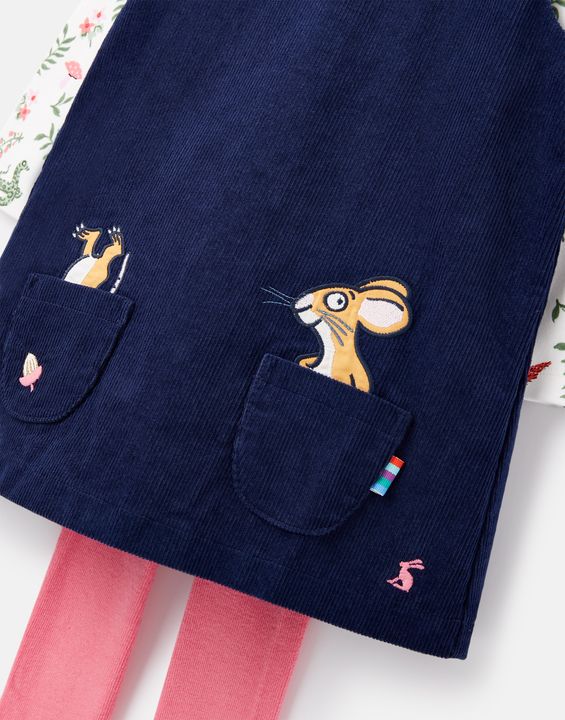 Joules Gruffalo Miya Pinafore Dress Set