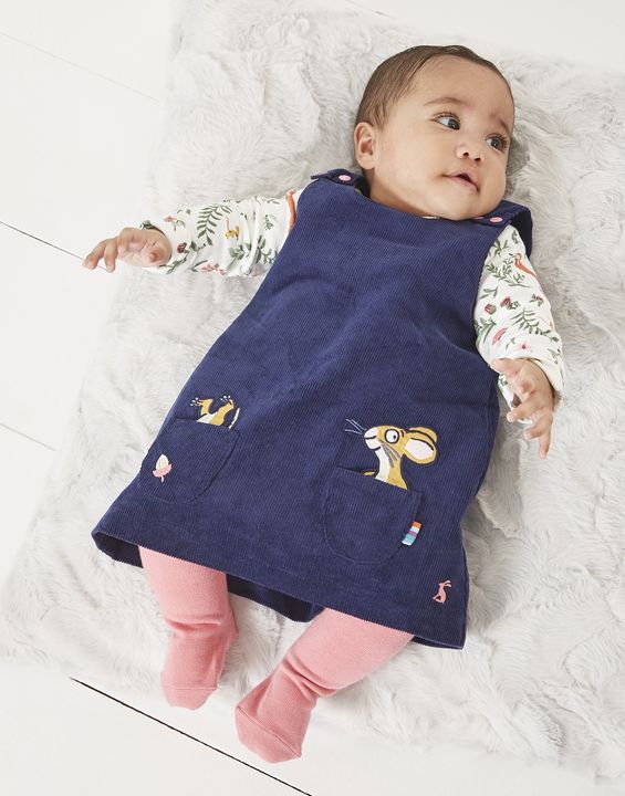 Joules Gruffalo Miya Pinafore Dress Set