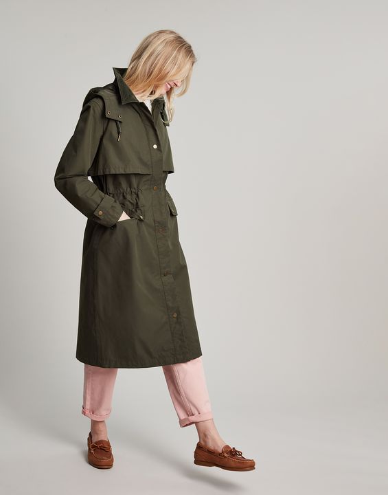 Joules windheath clearance wax trench coat