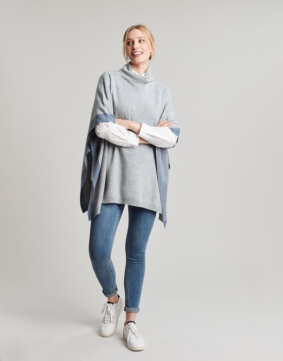 Joules Clarisse Turtleneck Poncho