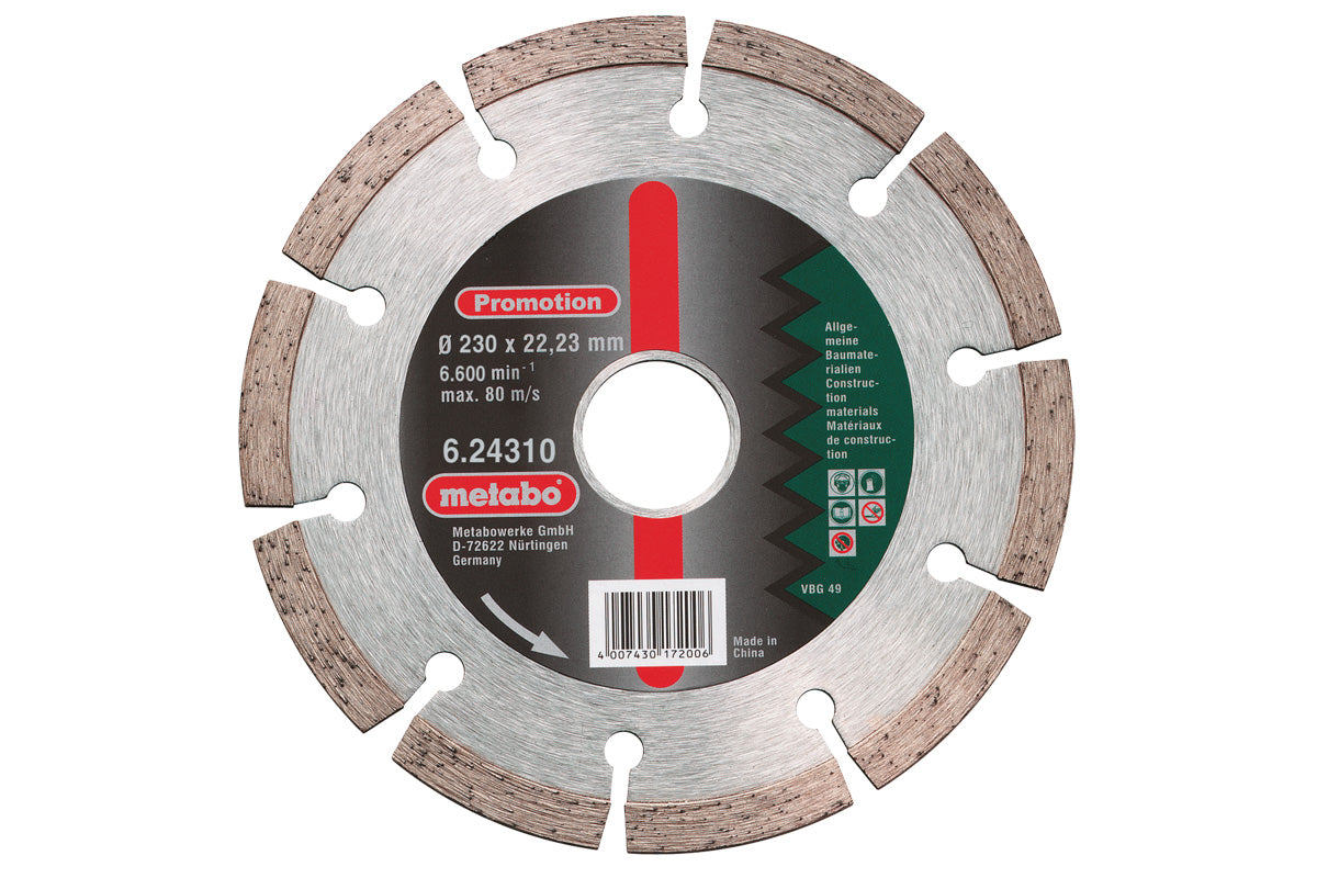 Metabo Dia TS Promotion 230 x 22.23mm Universal