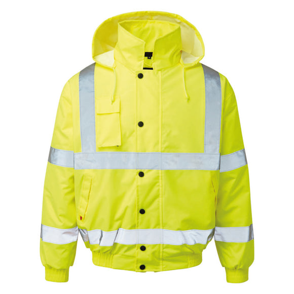 Portwest S463 Hi-Vis Bomber Jacket - Orange - XL