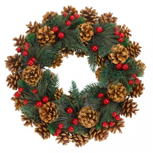 Three Kings Wreath BerryBurst 30 cm – Sam Turner & Sons
