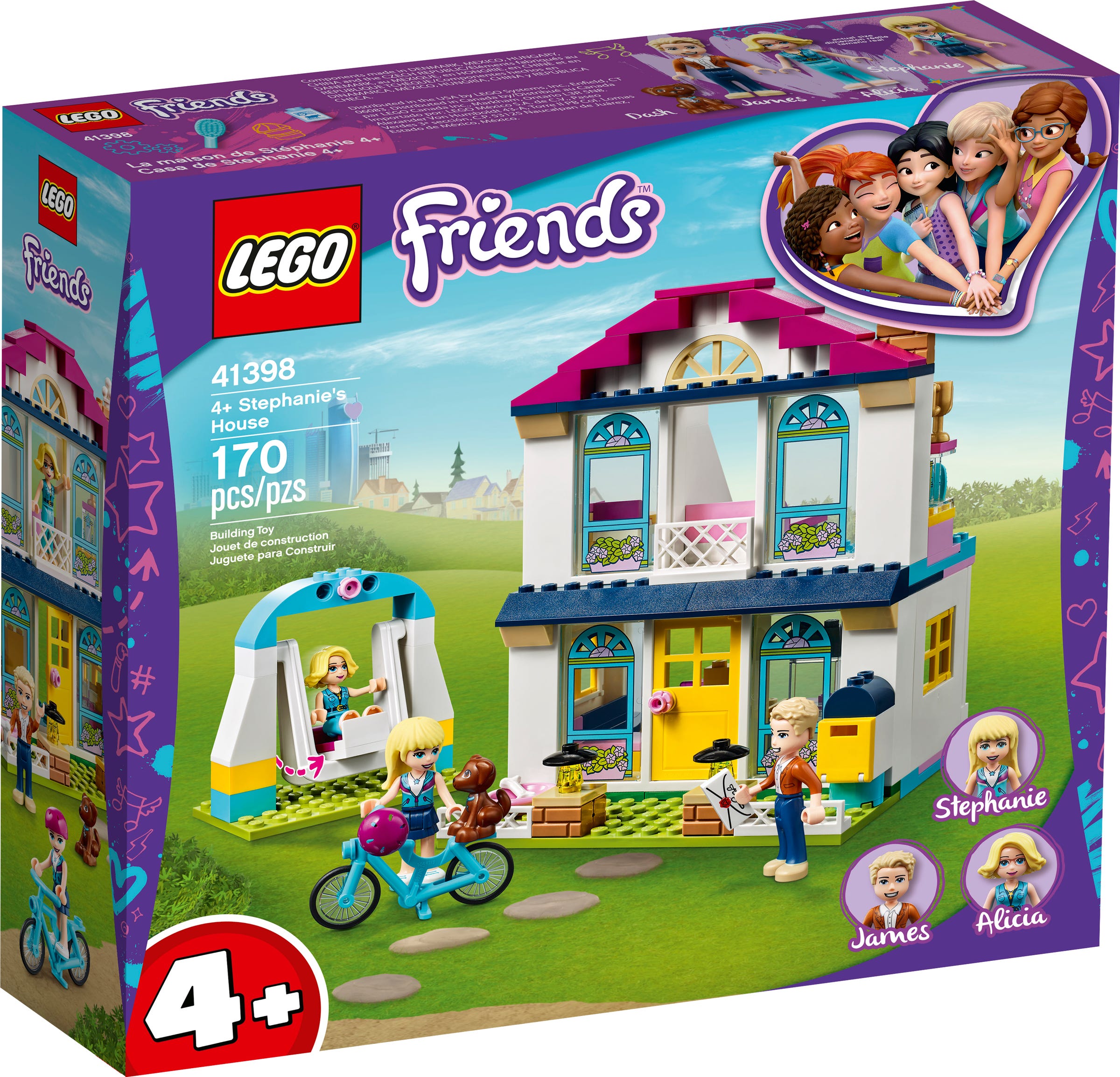 Lego Friends 4+ Stephanie's House 41398 – Sam Turner & Sons