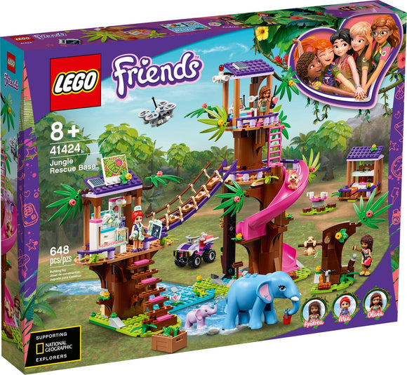 Lego Friends Jungle Rescue Base 41424 Sam Turner And Sons