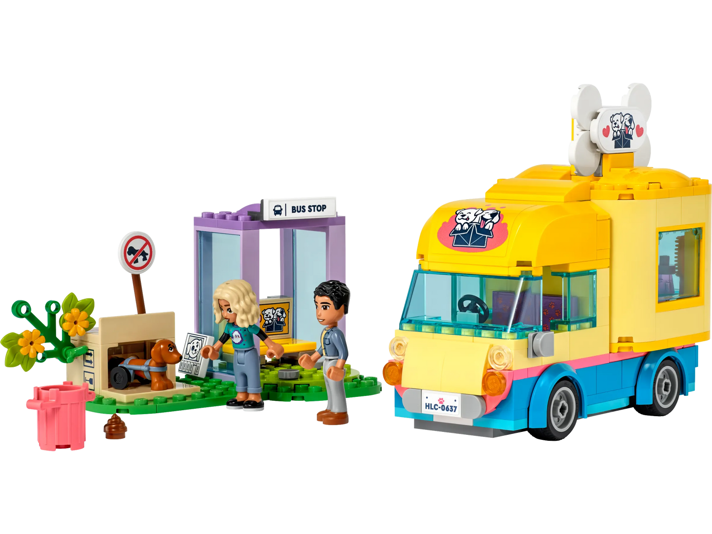 Lego Friends Dog Rescue Van 41741