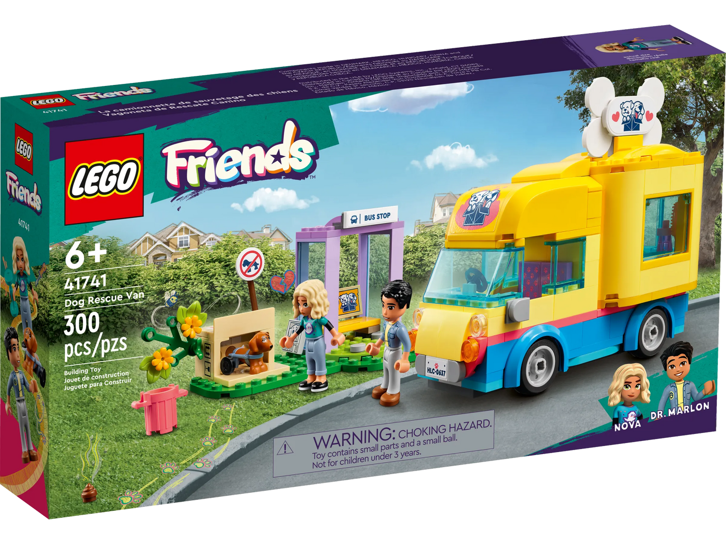 Lego Friends Dog Rescue Van 41741