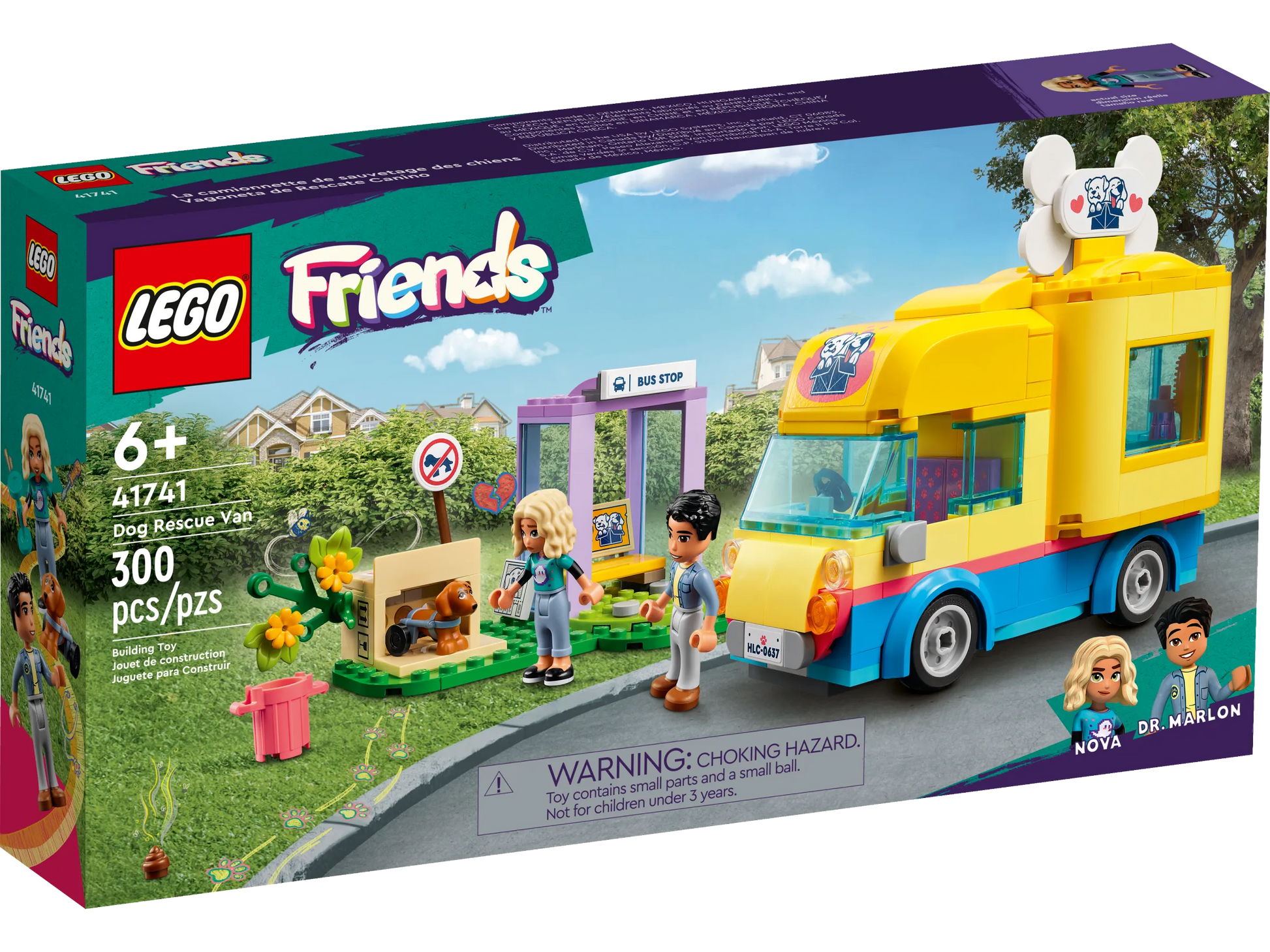 Lego Friends Dog Rescue Van 41741