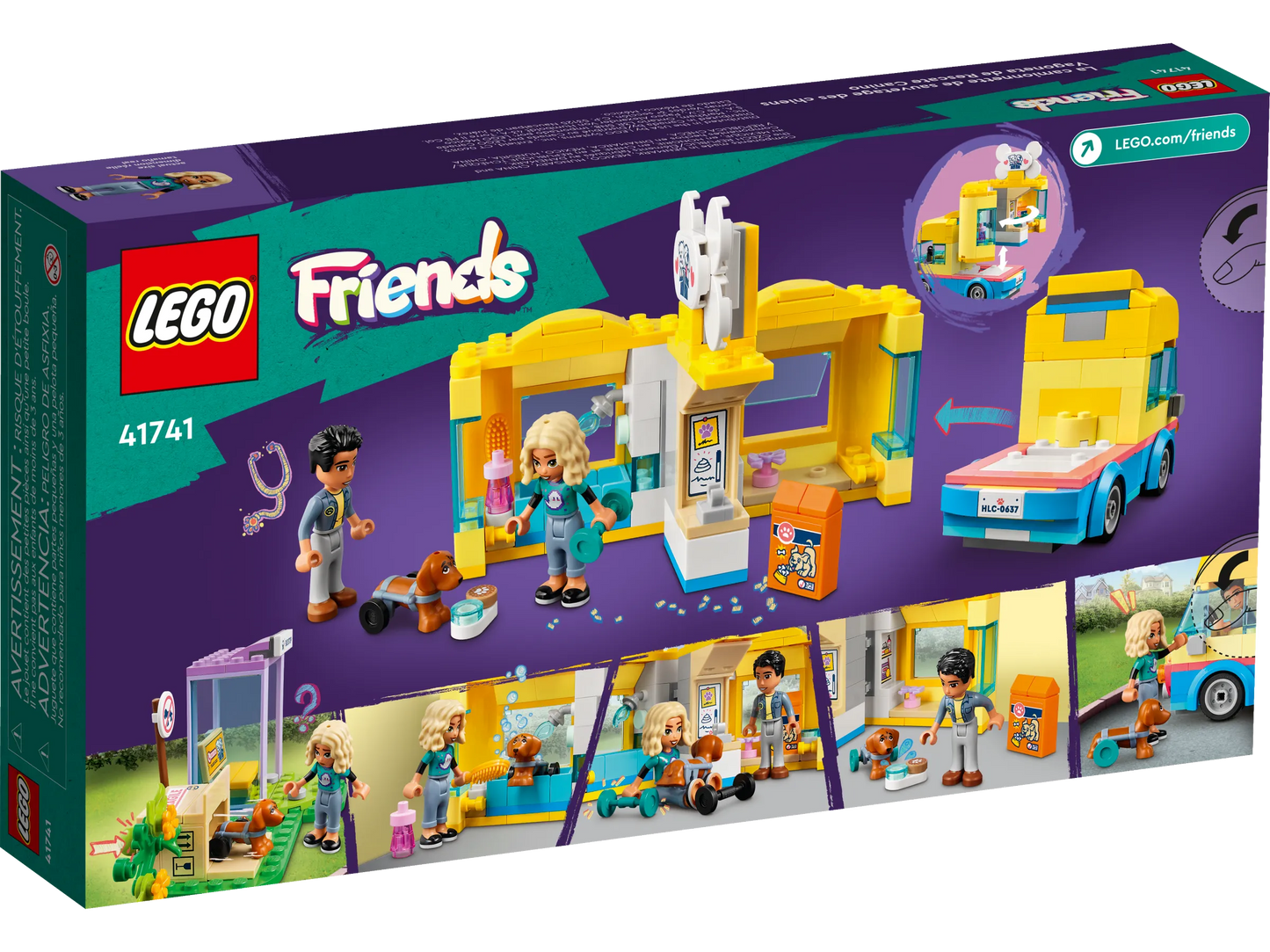 Lego Friends Dog Rescue Van 41741