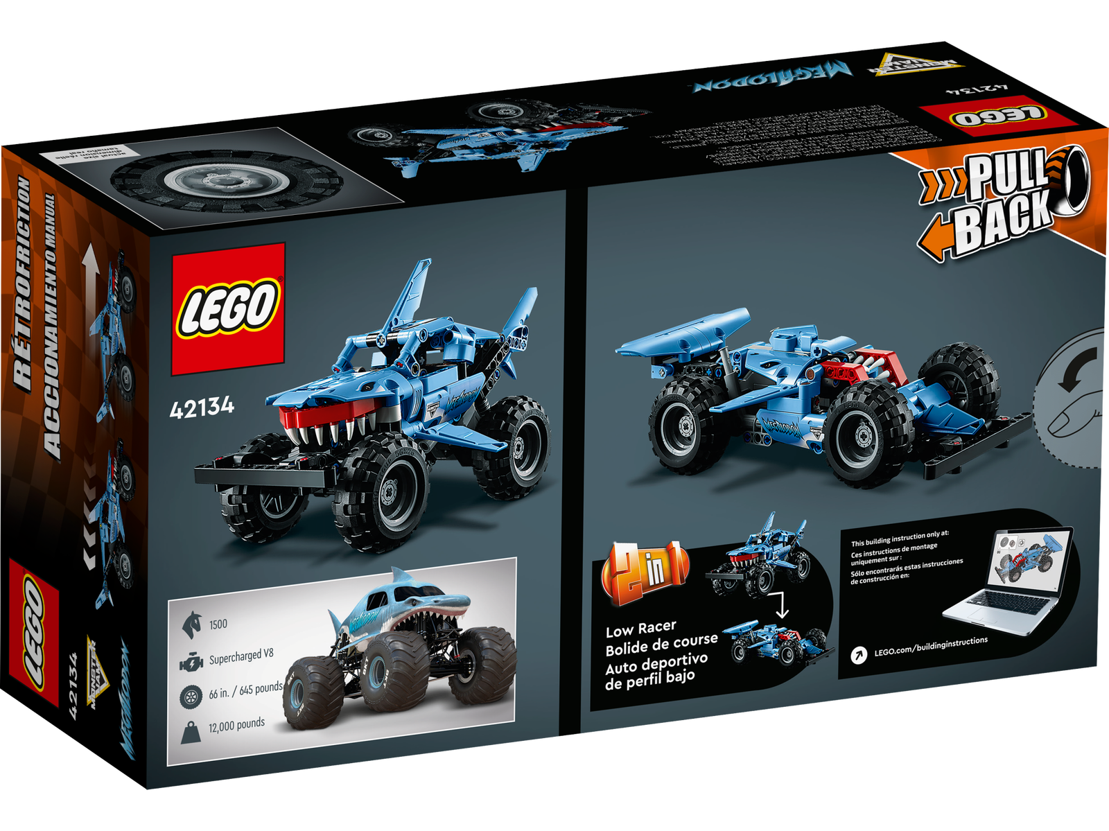 LEGO Technic Monster Jam Megalodon 42134