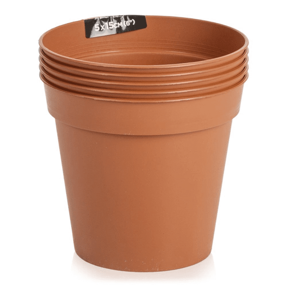 5-Tier Plastic Stackable Flower Pot - Sam's Club