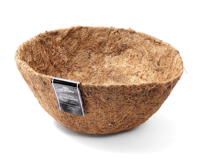 Tom Chambers 35cm Cocoa Fibre Hanging Basket Liner