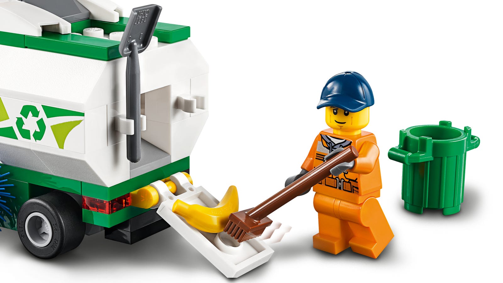 Lego sales street sweeper