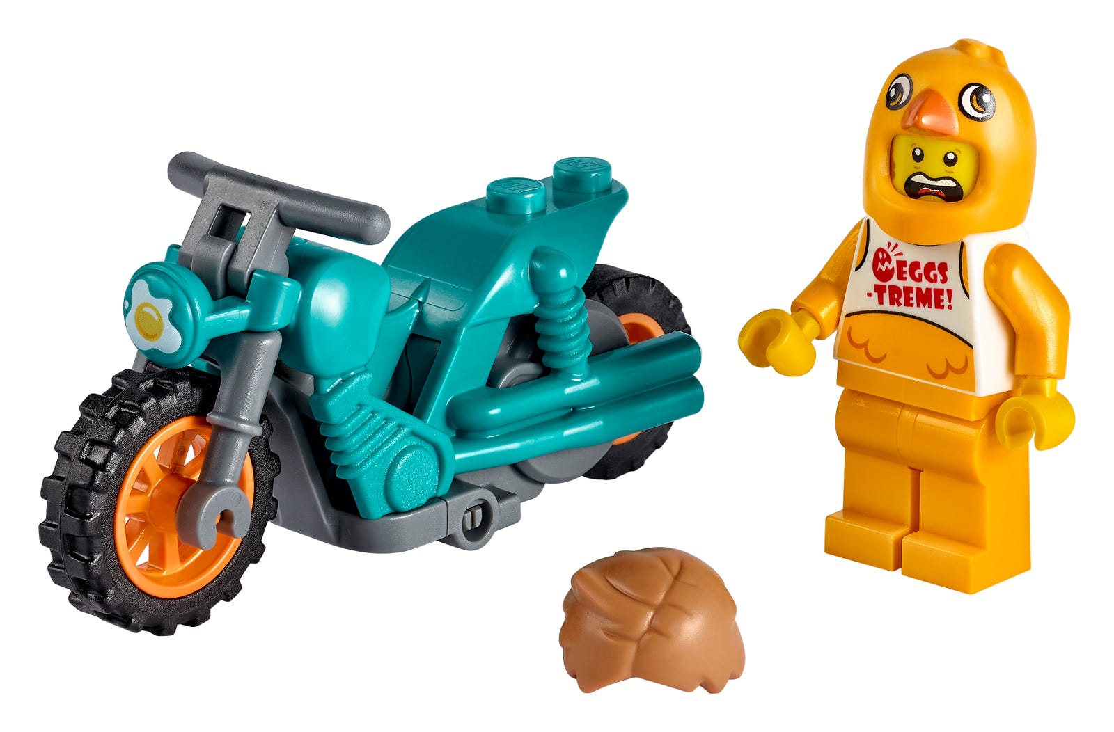 Lego City Chicken Stunt Bike