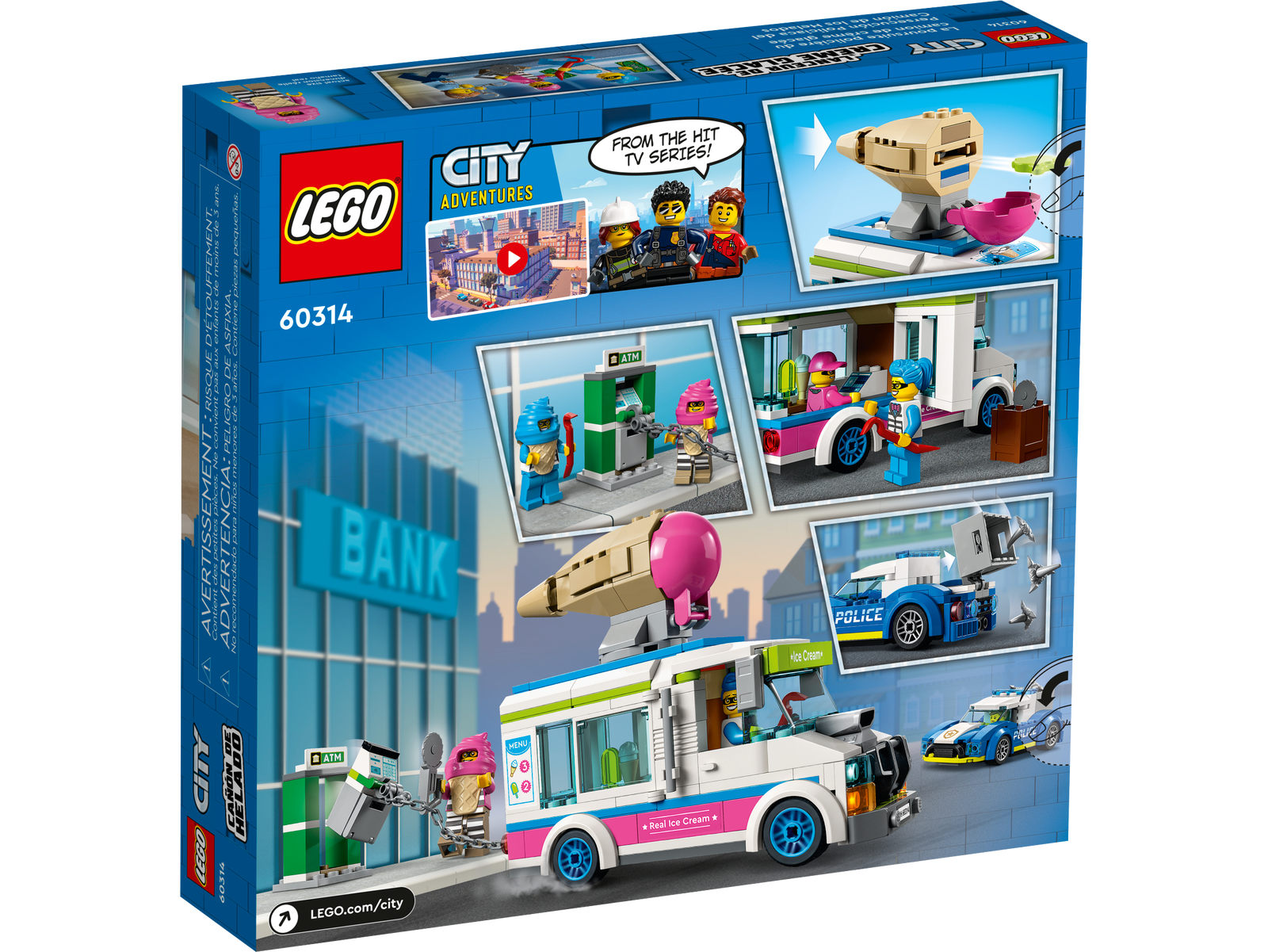 Lego city hot sale police chase