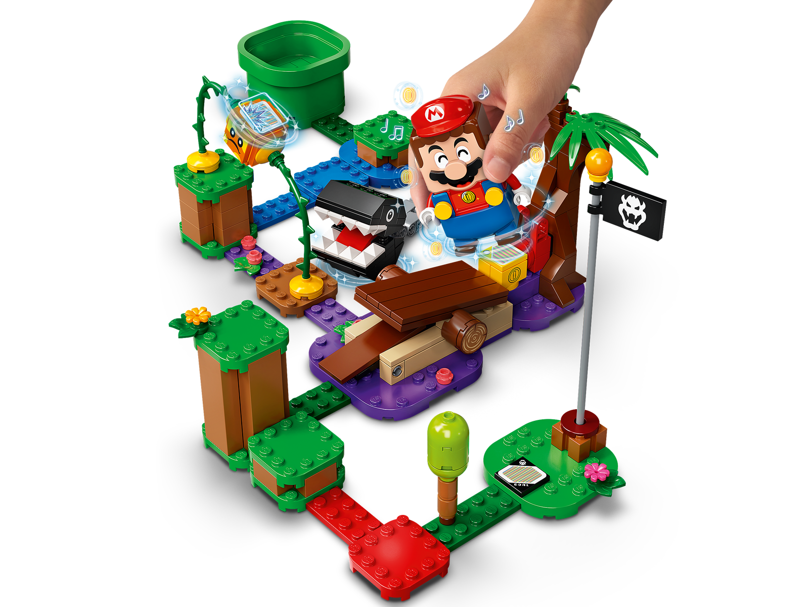 LEGO Super Mario Chain Chomp Jungle Encounter Expansion Set 71381