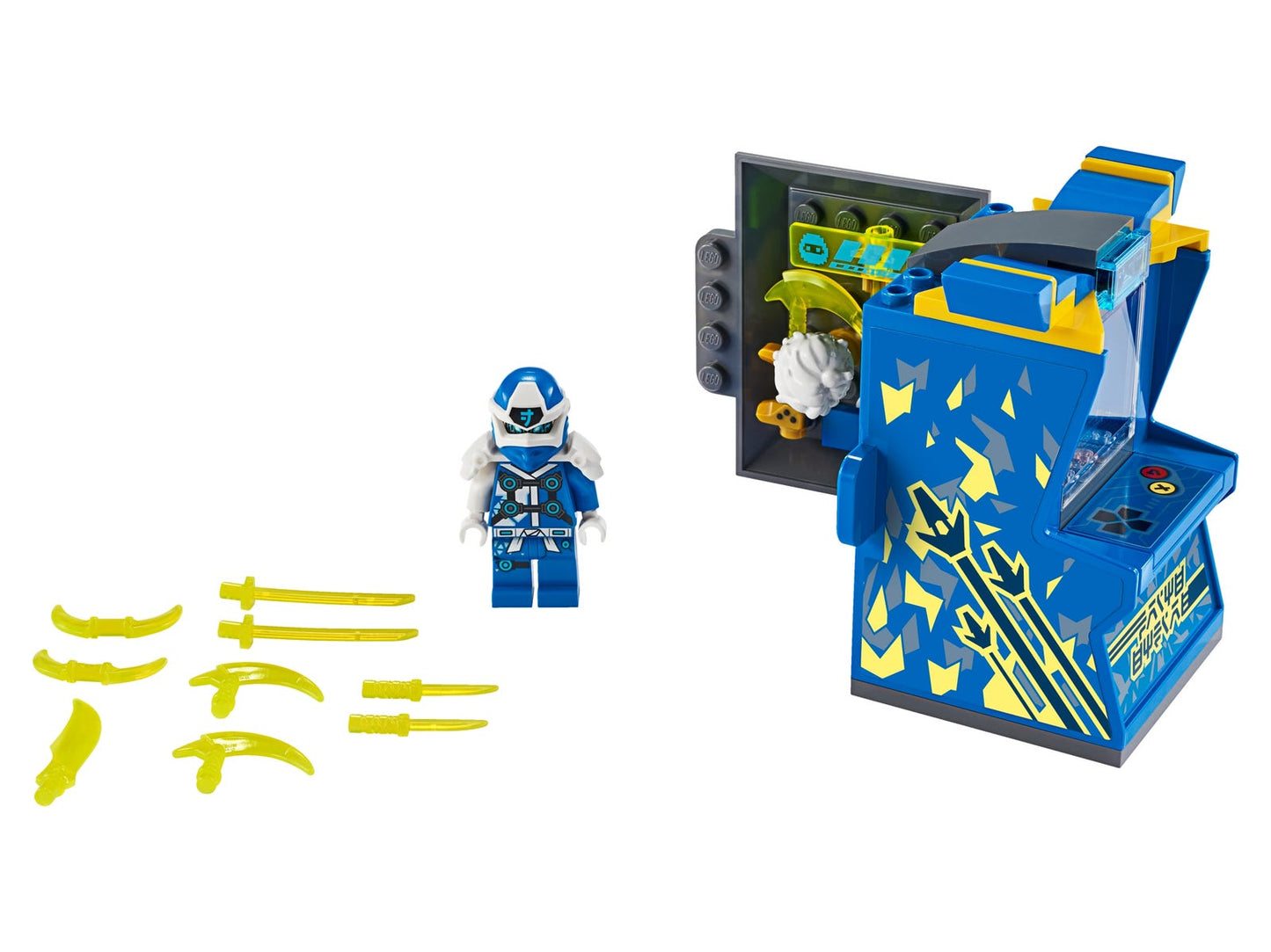 Lego Ninjago Jay Avatar Arcade Pod 71715