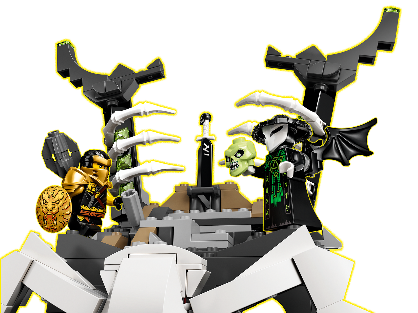 LEGO Ninjago Skull Sorcerer's Dungeons 71722