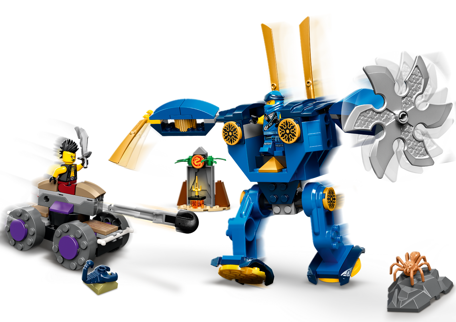 Lego Ninjago Jay's Electro Mech 71740