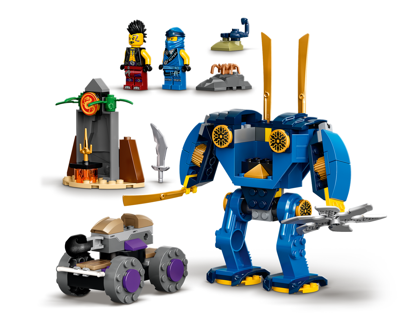 Lego Ninjago Jay's Electro Mech 71740