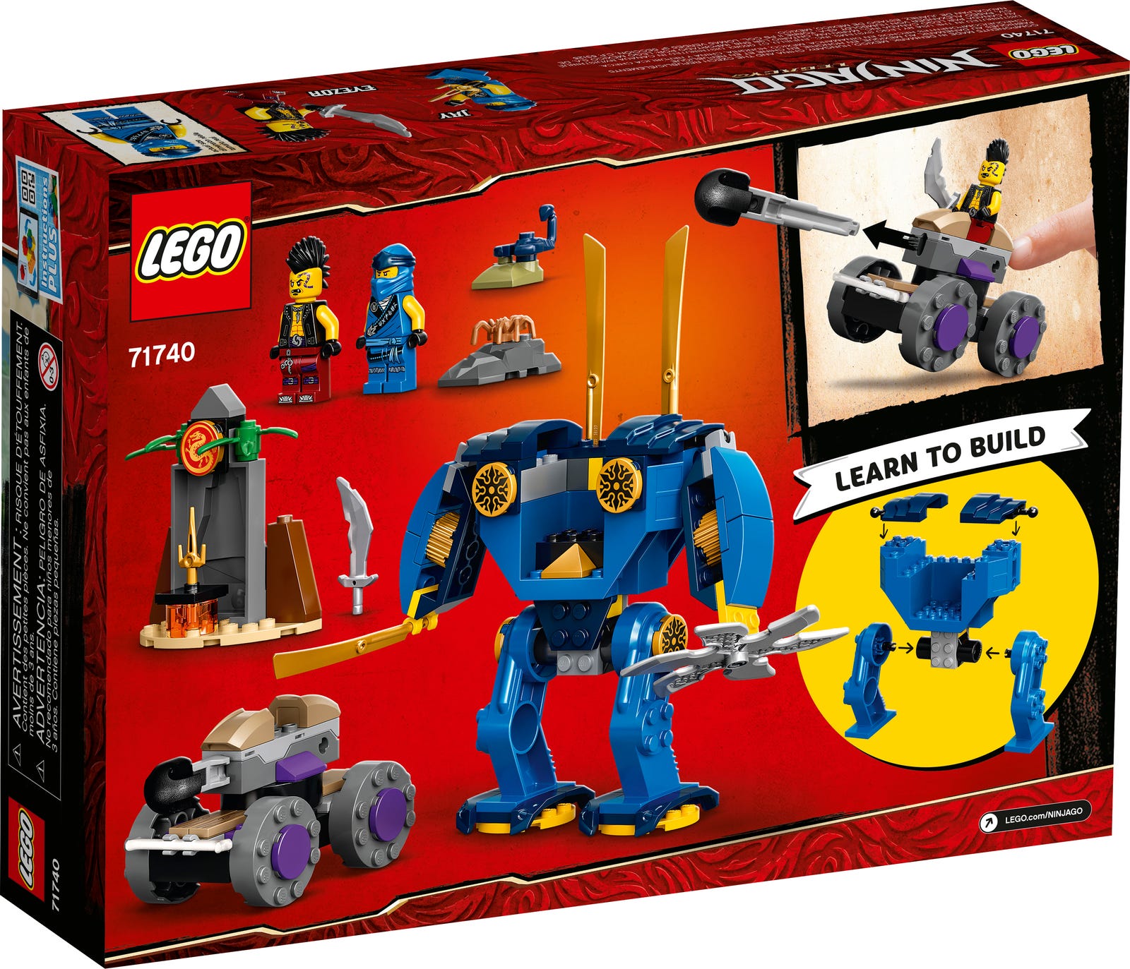 Lego Ninjago Jay's Electro Mech 71740