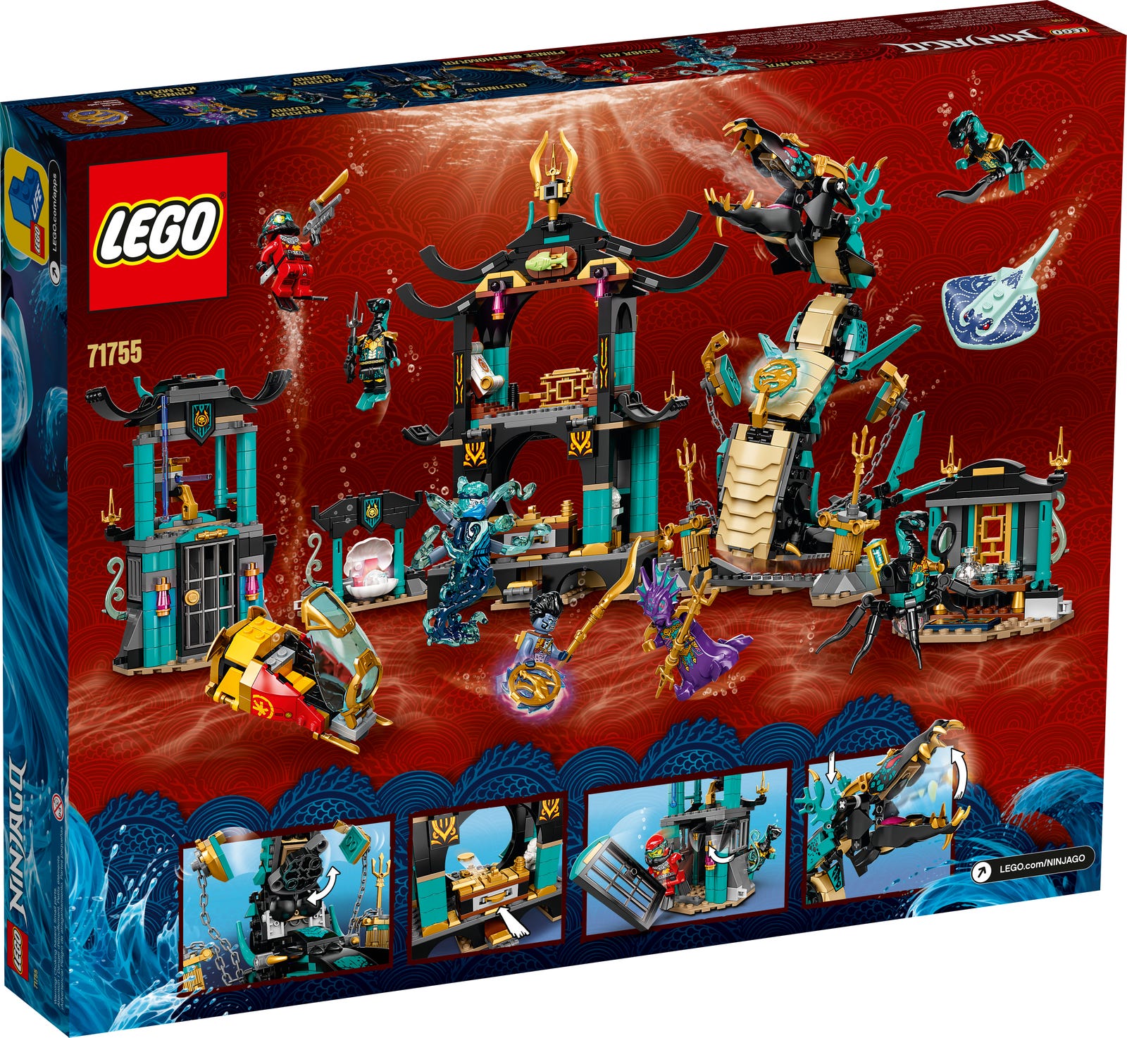 Lego ninjago best sale sets temple