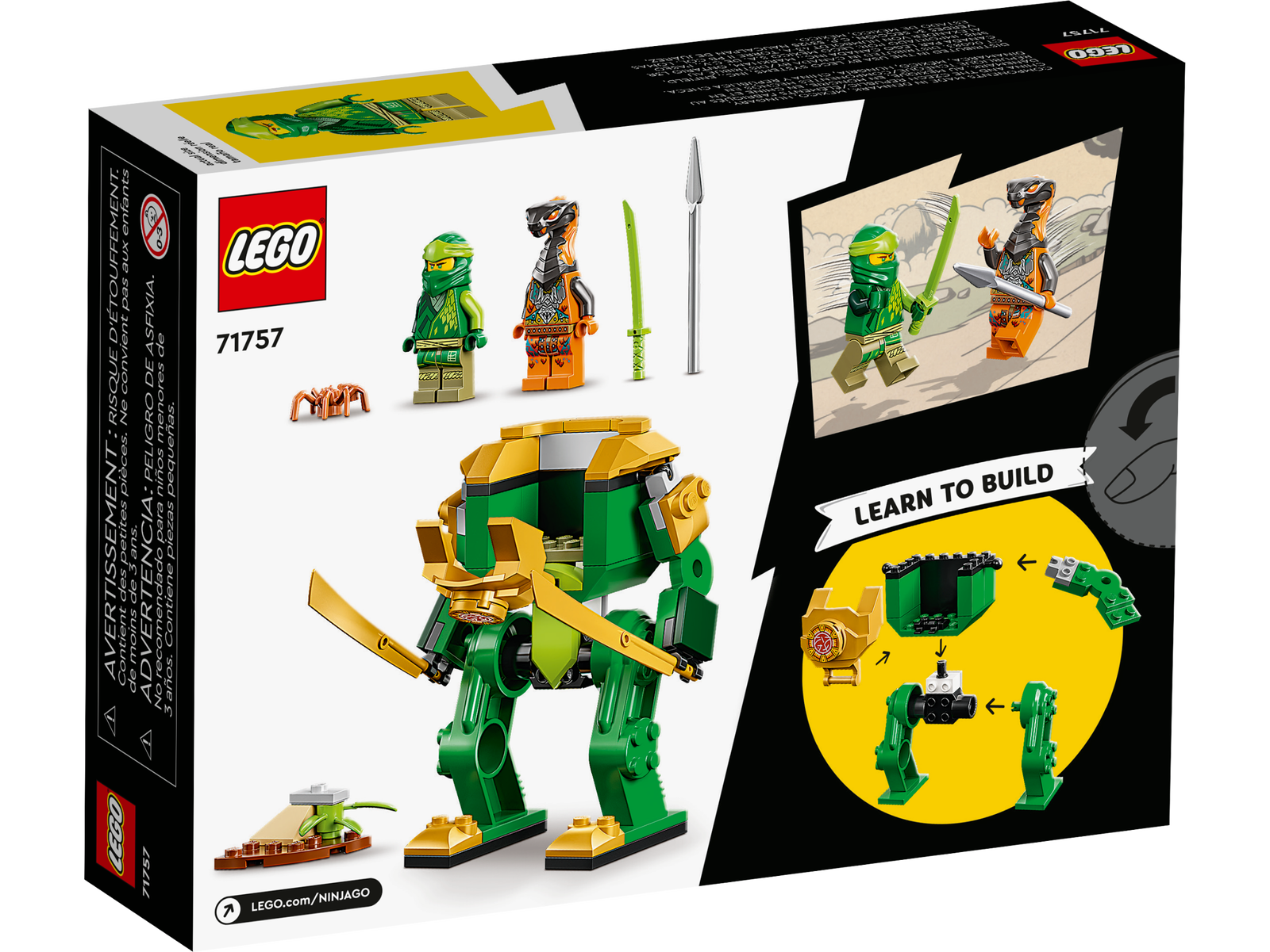 LEGO Ninjago Lloyd's Ninja Mech 71757