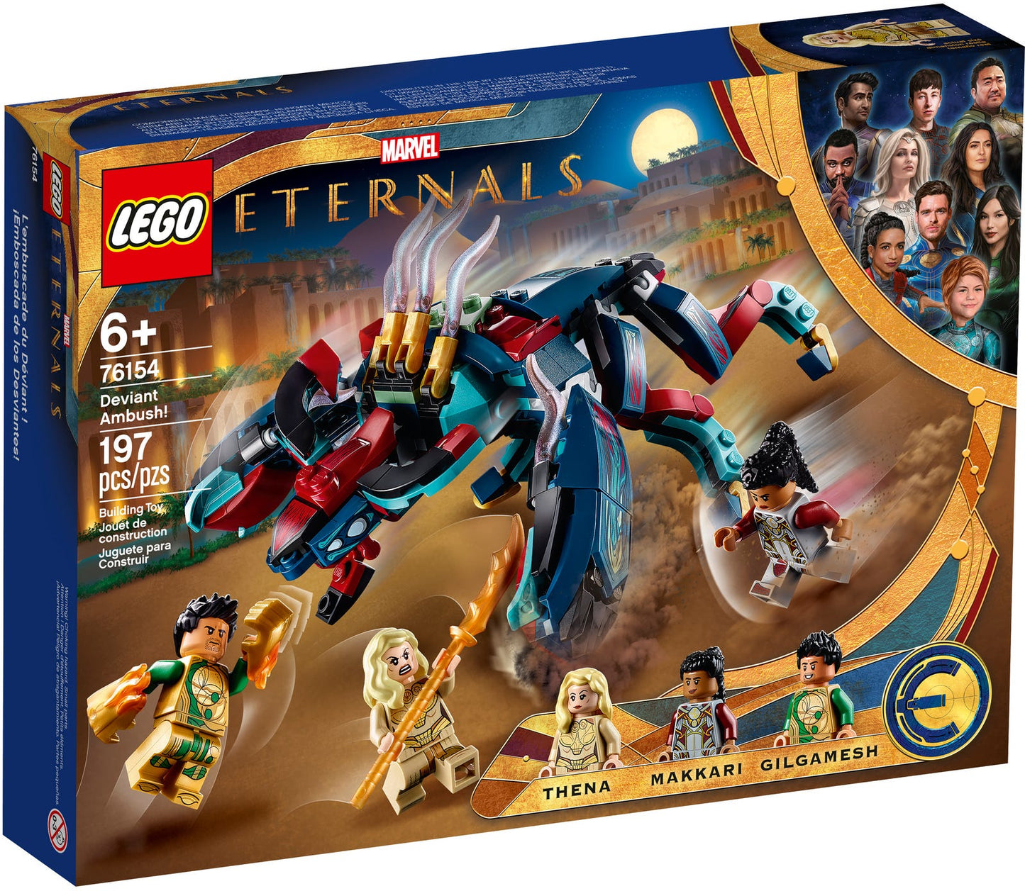 LEGO Marvel Eternals Deviant Ambush 76154