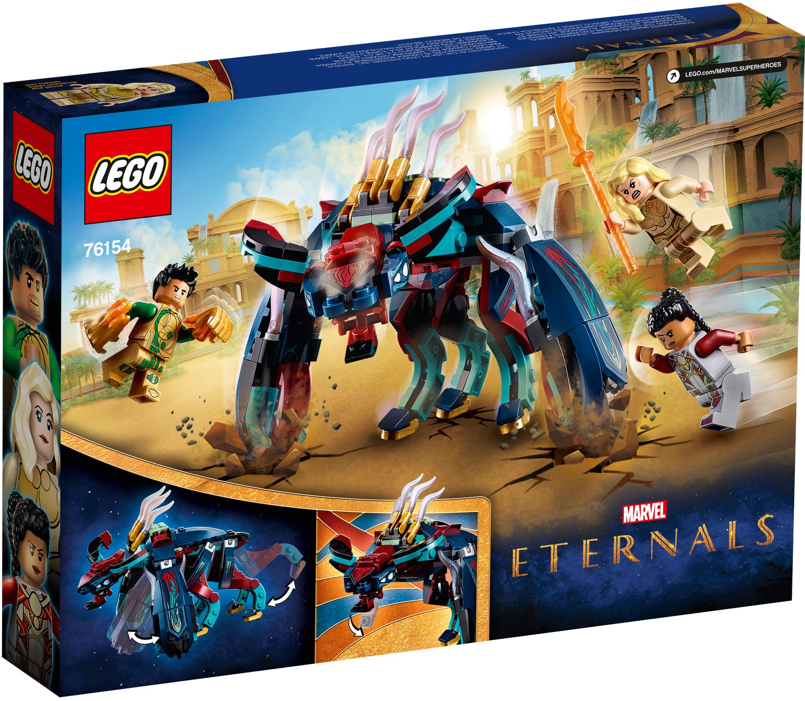 LEGO Marvel Eternals Deviant Ambush 76154