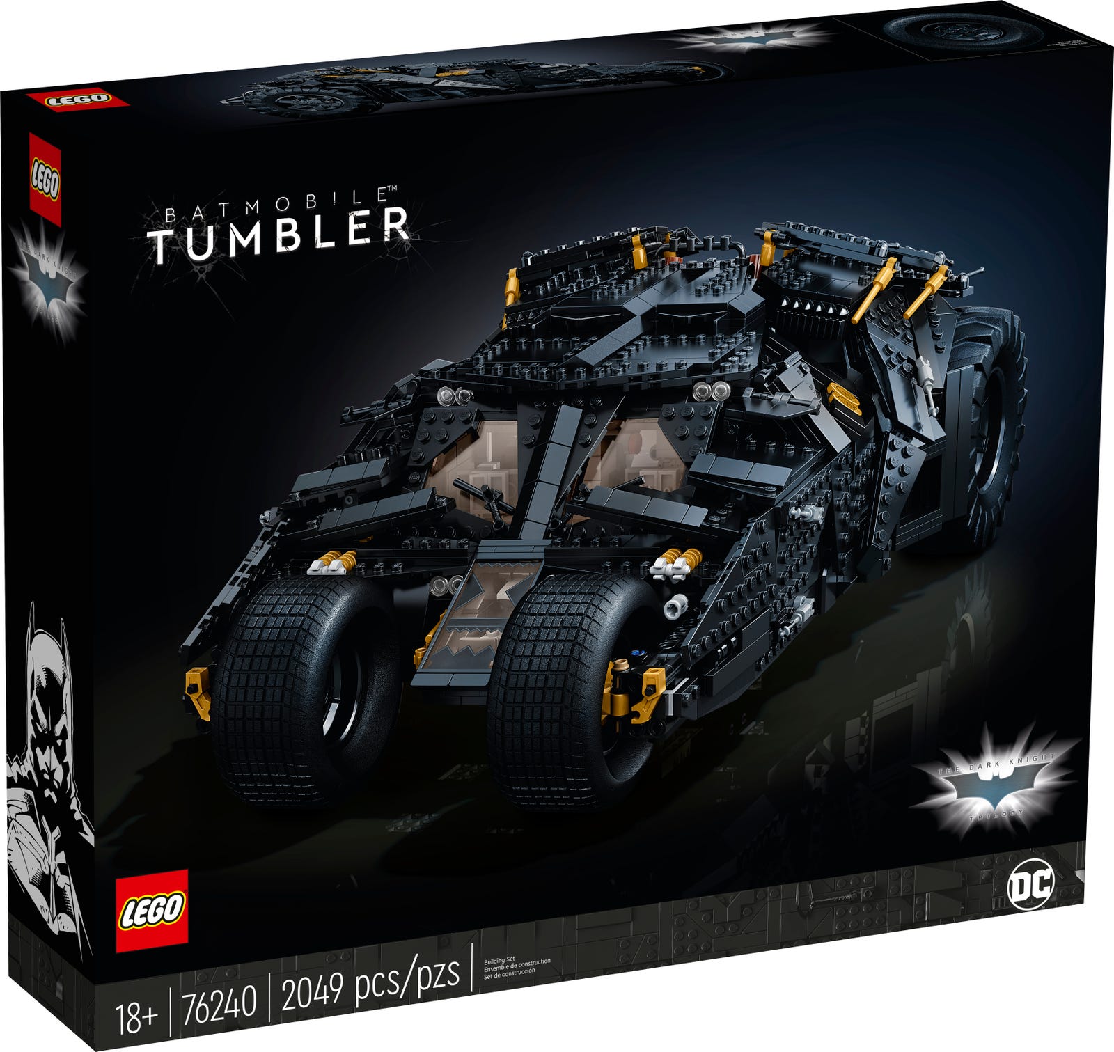 Lego DC Batman Batmobile Tumbler 76240