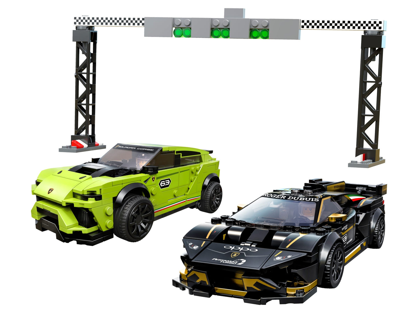 Lego Speed Champions Lamborghini Urus ST-X & Huracán Super Trofeo EVO 76899