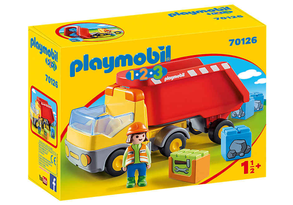 Playmobil 1.2.3 Dump Truck