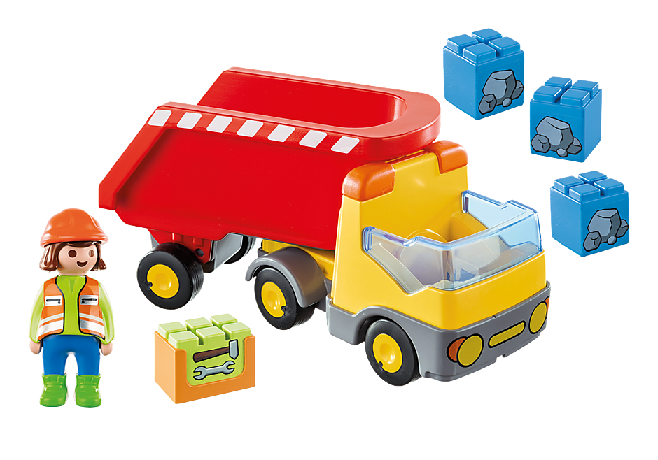 Playmobil 1.2.3 Dump Truck