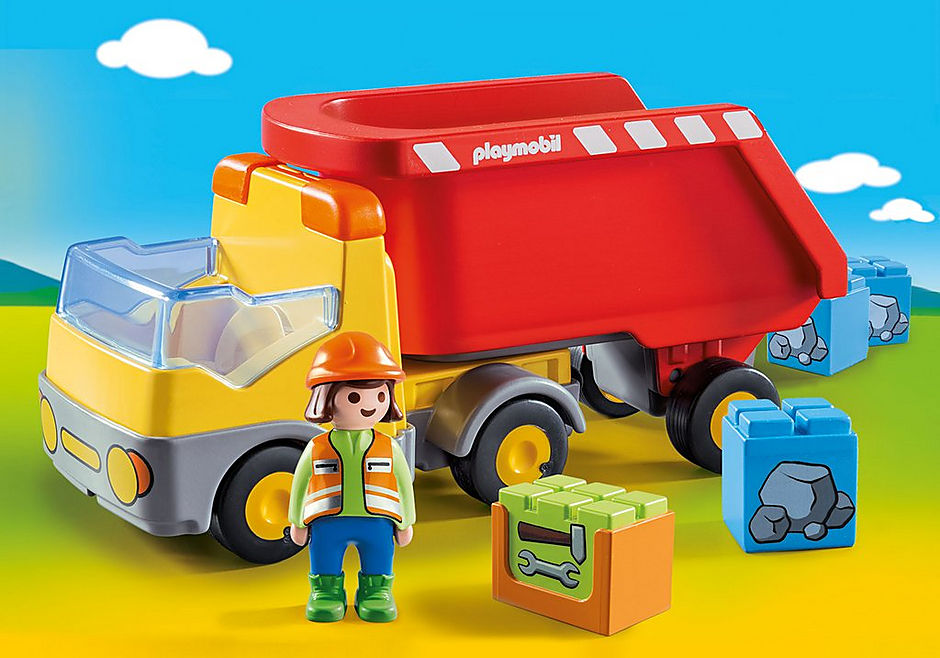 Playmobil 1.2.3 Dump Truck