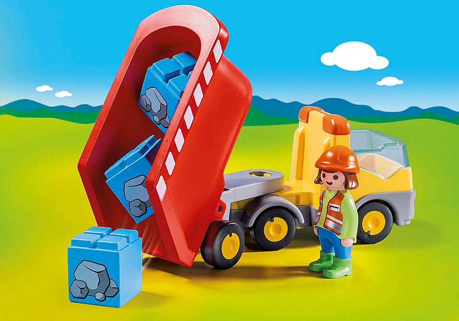 Playmobil 1.2.3 Dump Truck