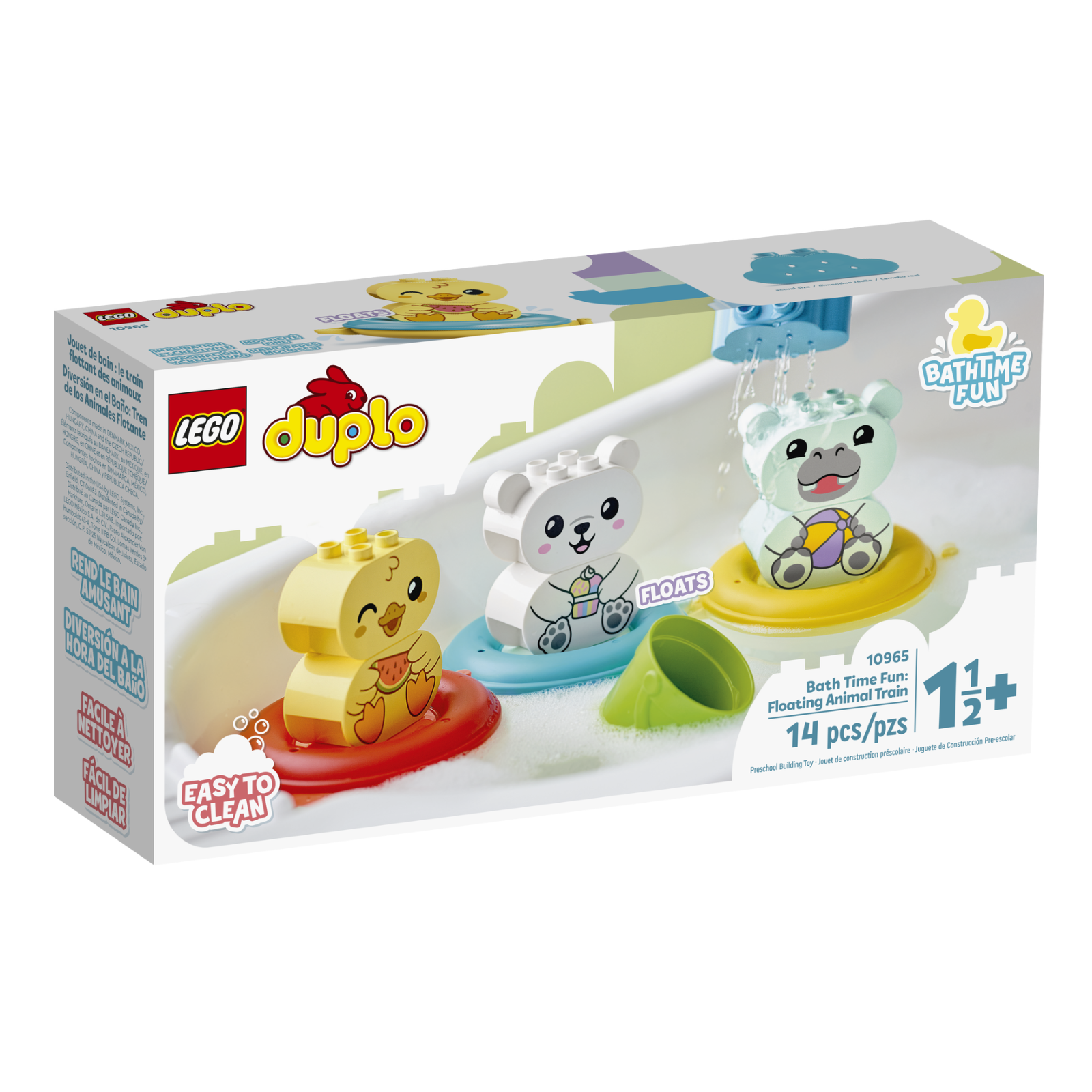 LEGO Duplo Bath Time Fun: Floating Animal Train 10965