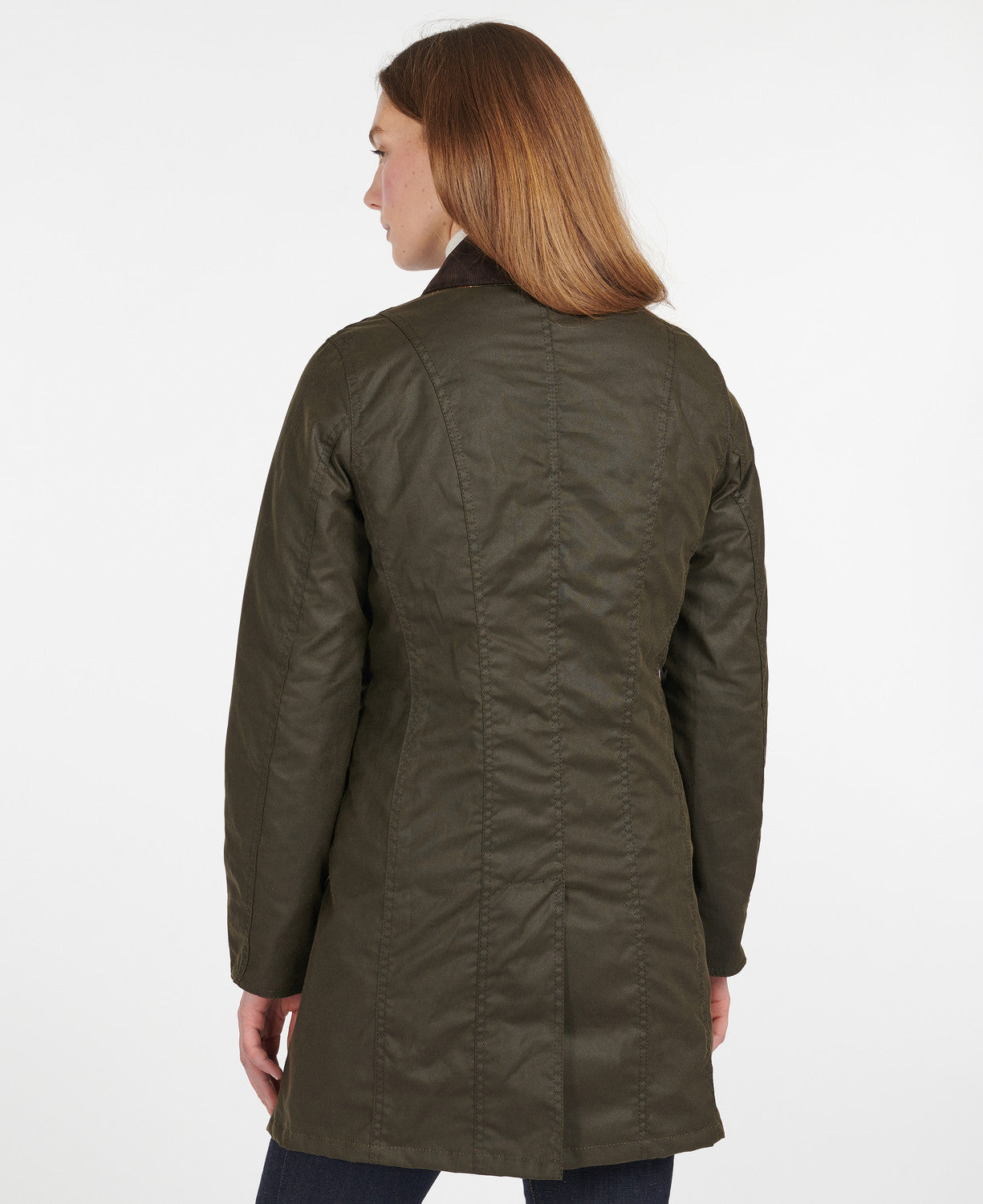 Barbour belsay best sale wax jacket ladies