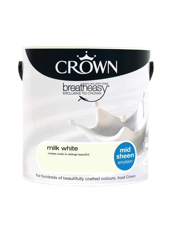 Crown Paints Matt Breatheasy Coloured Emulsion 2.5kg