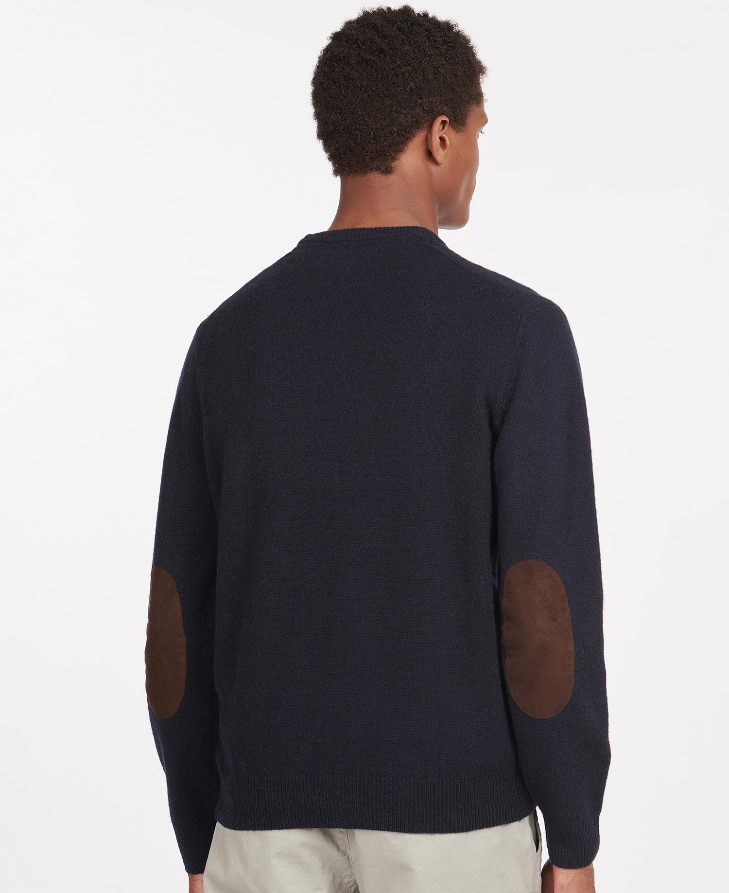 Barbour jumper with store elbow patches