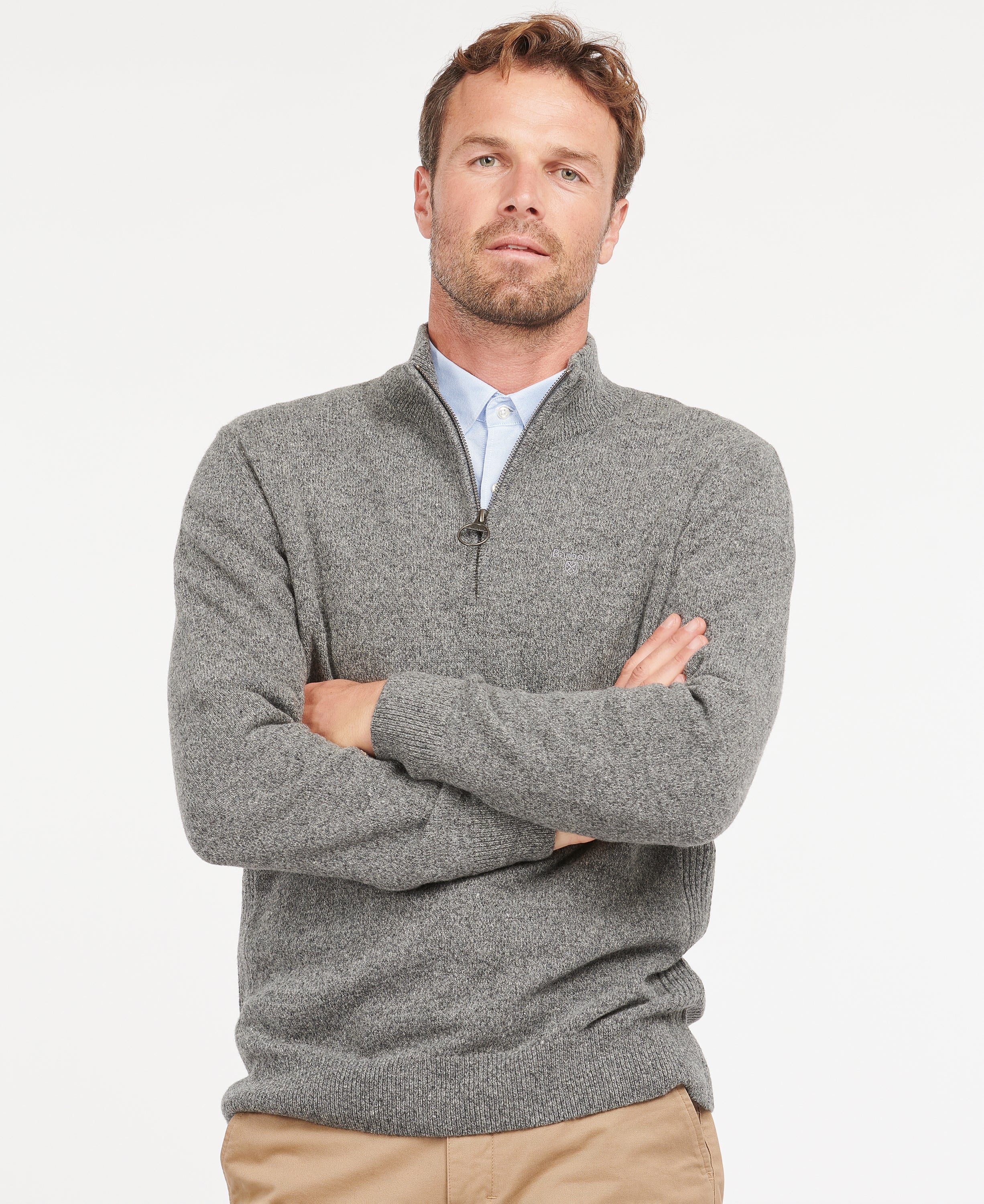 Barbour Tisbury Half Zip Jumper Sam Turner Sons