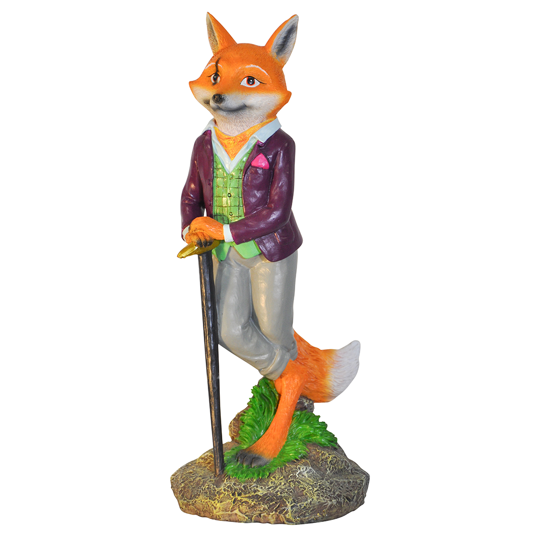 Peter Rabbit Mr Tod Fox Garden Ornament