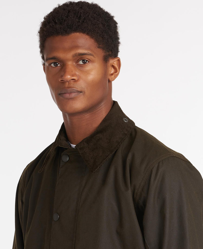 Barbour Classic Northumbria Waxed Jacket | Barbour Waxed Jackets – Sam ...