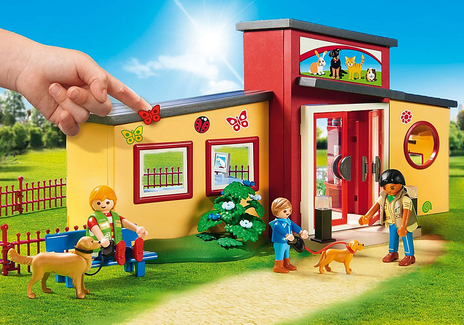 Playmobil cat clearance hotel