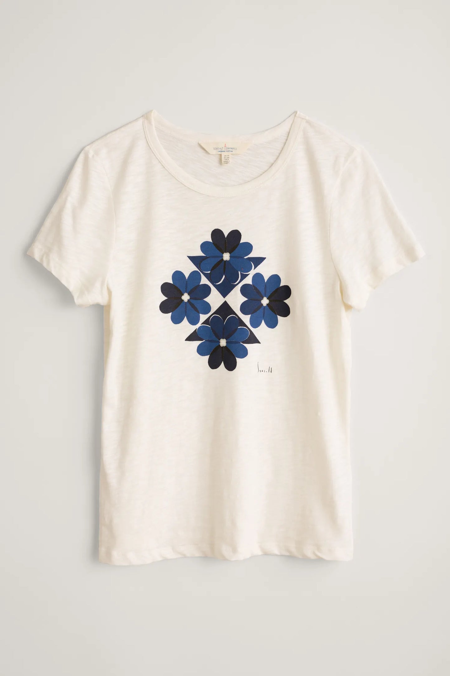 Seasalt Printing Ink Organic Cotton T-Shirt