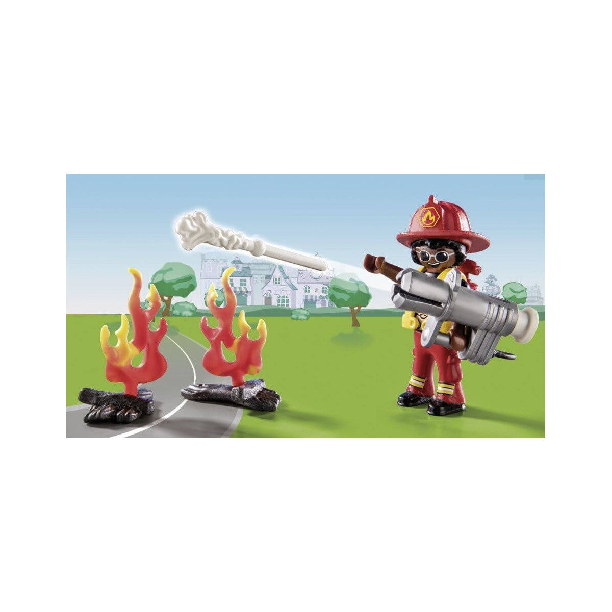 Playmobil Duck on Call Fire Rescue Action: Cat Rescue 70917