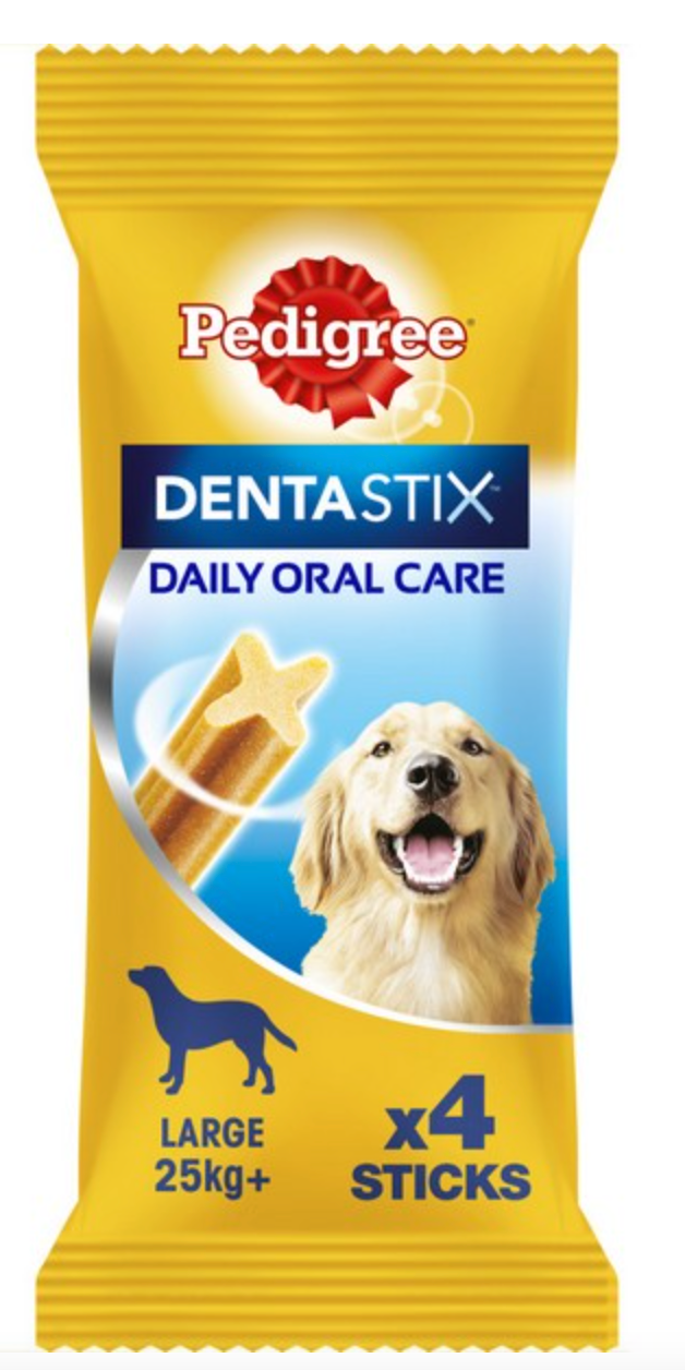 Pedigree DentaStix Daily Dental Chews Large Dog 4 Sticks